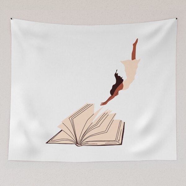 Item preview, Woman reading a book. designed and sold by Innamalinka.