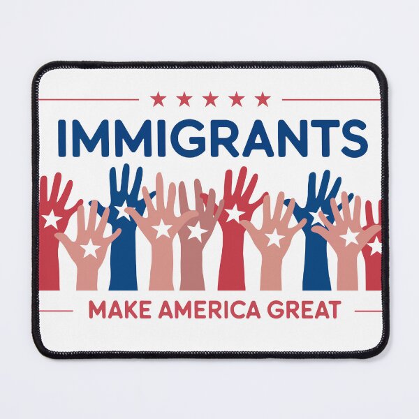 Item preview, Immigrants Make America Great designed and sold by WhimsyVox.