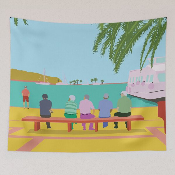 Item preview, Harbour Watching  designed and sold by FranRiando.