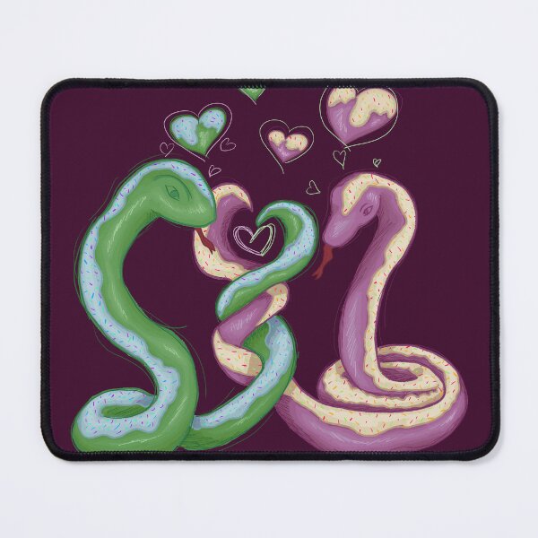 Item preview, Snakes in love (donut love) | V2 designed and sold by Basiinaa.