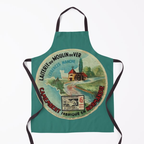 Item preview, Vintage Laiterie Camembert Cheese Label - French Kitchen Décor for Vintage Lovers designed and sold by NiobesSkein.