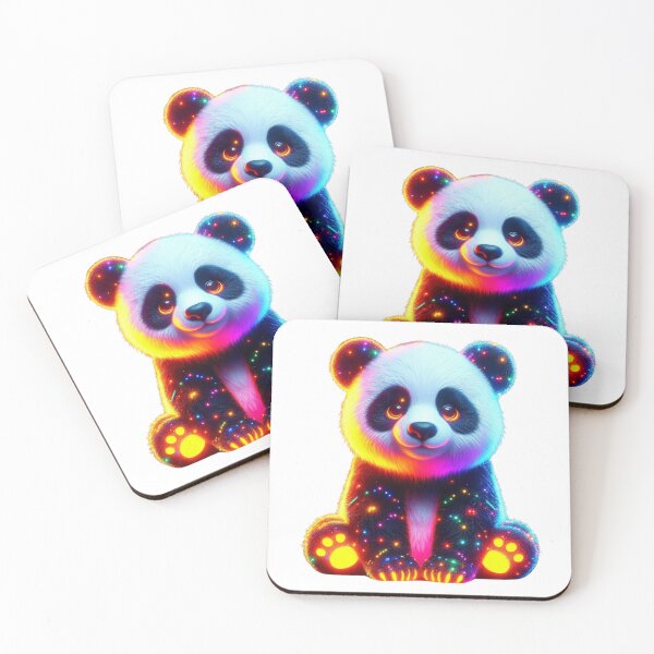 Item preview, Radiant Neon Panda designed and sold by GloriousArtSKD.