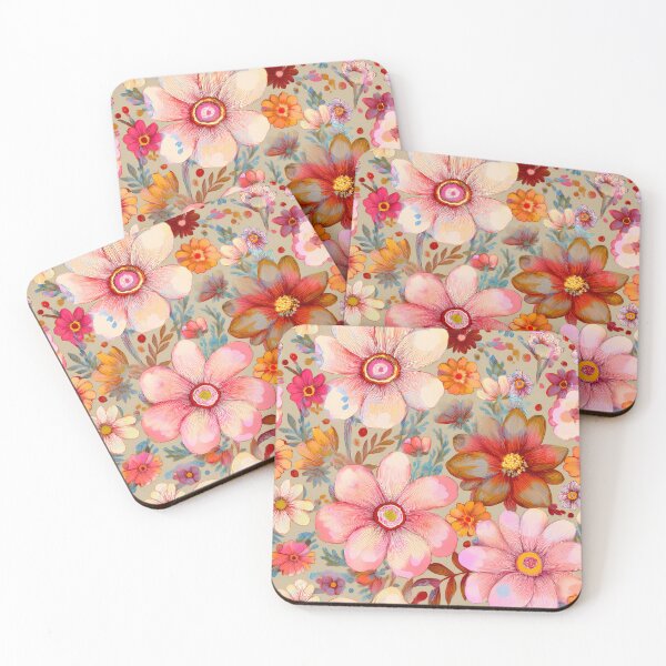 Item preview, Whimsical floral bloomscape  designed and sold by Clara Fruggeri.