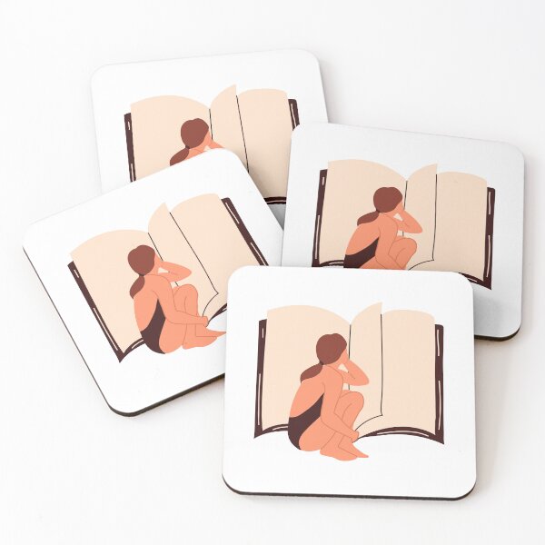 Item preview,  Woman reading a book. designed and sold by Innamalinka.