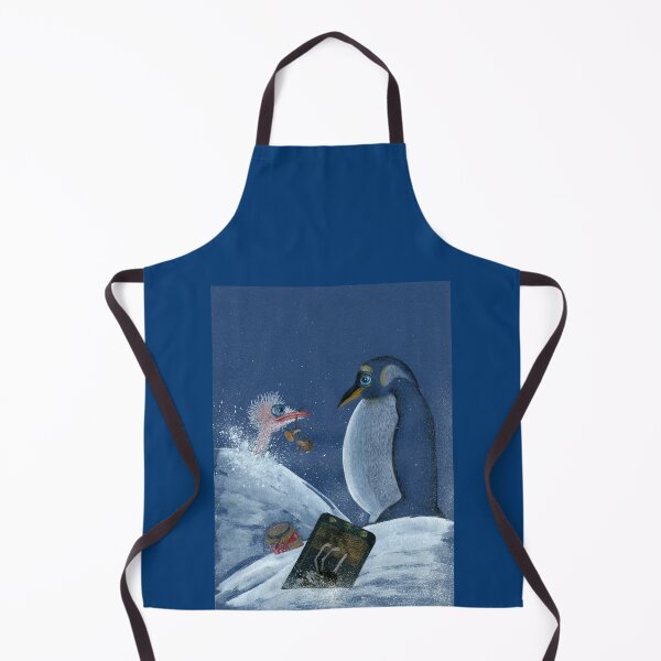 Item preview, penguin and ostrich designed and sold by Lilia Goyzman.