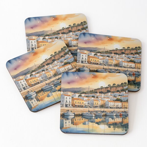 Item preview, Lagos Marina: Sunset Reflections in Portugal designed and sold by LSVart.