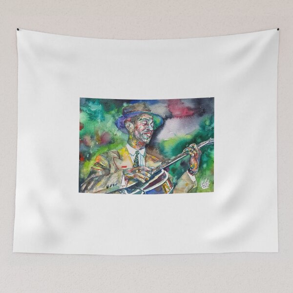 Item preview, FREDDIE GREEN watercolor portrait .1 designed and sold by lautir.