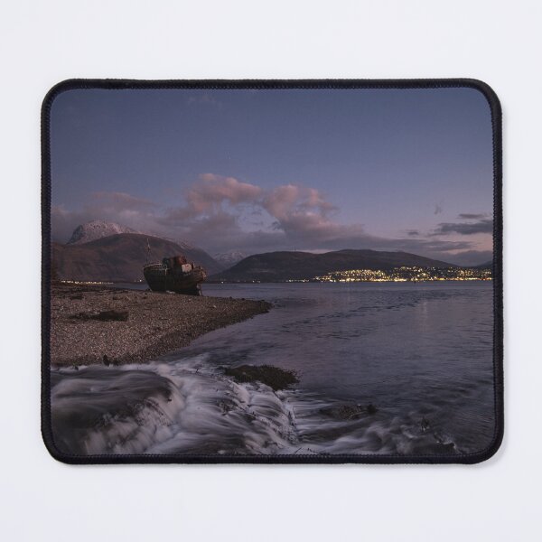 Item preview, Corpach Shipwreck under a full moon ,Fort William designed and sold by Derren Jones.
