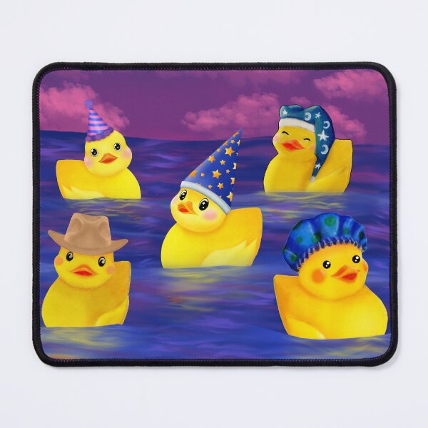 Item preview, Ducks in Hats go Swimming designed and sold by Mercedes Makes Art.