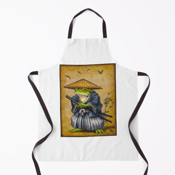 Item preview, Frog Samurai designed and sold by Angry Swan Designs.