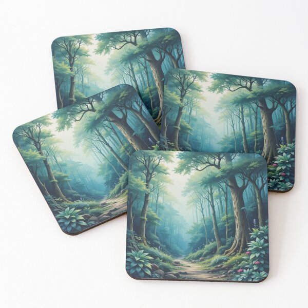 Item preview, Dreamy Emerald Forest designed and sold by 0penvimark.