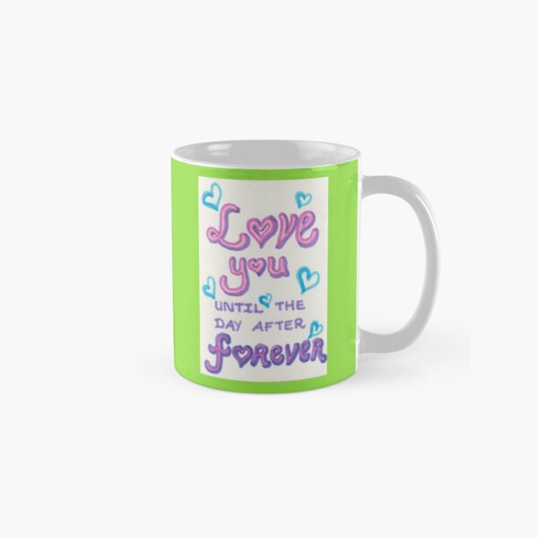 Aperçu de l'œuvre Je t'aime jusqu'au jour d'après pour toujours ! créée et vendue par FFC4U.