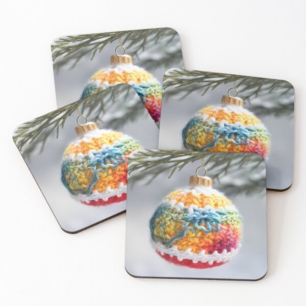 Item preview, Colorful Yuletid Bauble designed and sold by CalmnessbyChoice.