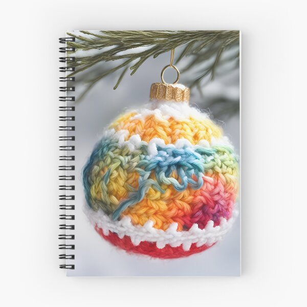 Item preview, Colorful Yuletid Bauble designed and sold by CalmnessbyChoice.