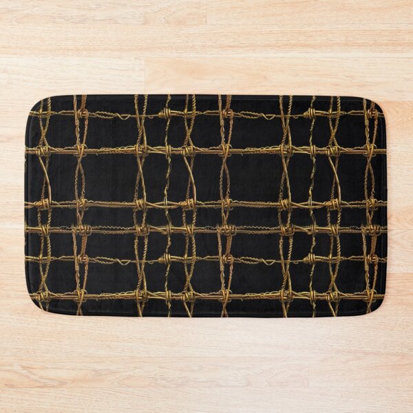 Item preview, Golden Barbed Wire Pattern designed and sold by Glam-OOTD.