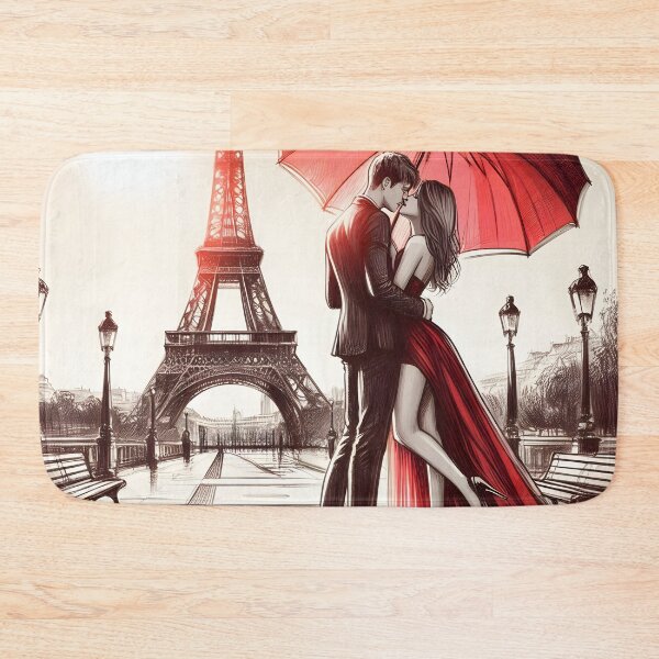 Item preview, Romantic Parisian Stroll designed and sold by inkNext.