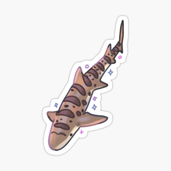 Item preview, leopard shark designed and sold by Mayarartsy.