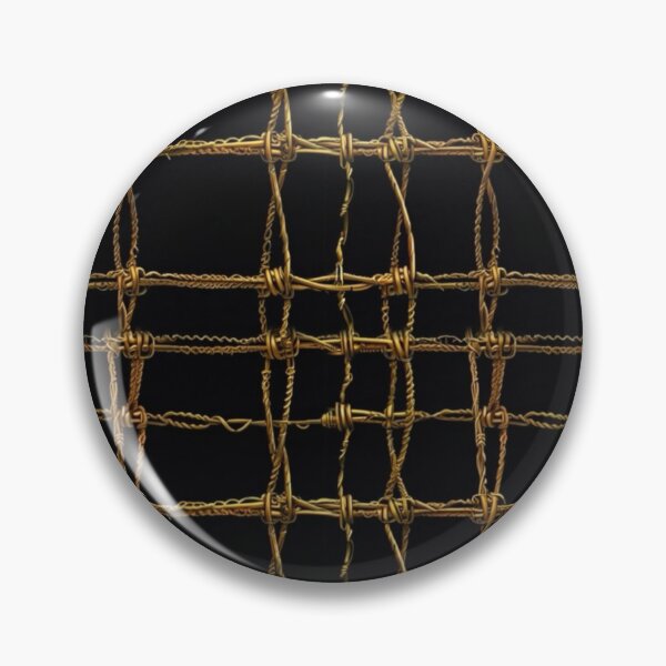 Item preview, Golden Barbed Wire Pattern designed and sold by Glam-OOTD.
