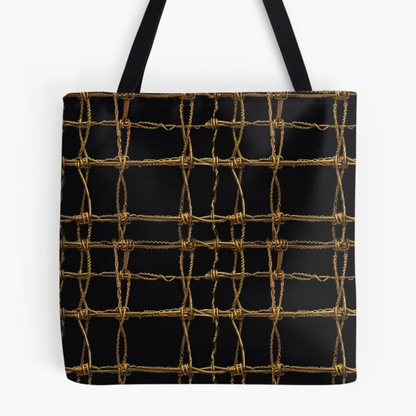 Item preview, Golden Barbed Wire Pattern designed and sold by Glam-OOTD.