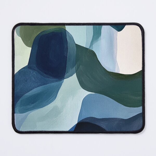 Item preview, Abstract Sea Blue Green designed and sold by ArtHouseNiklas.