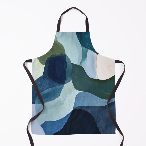 Item preview, Abstract Sea Blue Green designed and sold by ArtHouseNiklas.