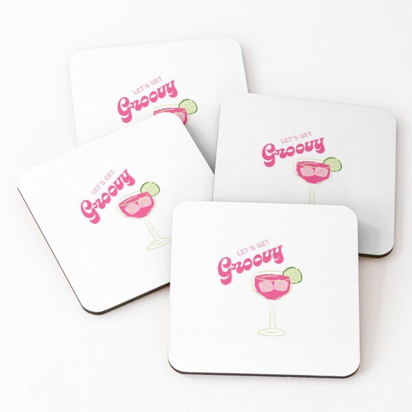Item preview, Let’s Get Groovy Cute Drink Design designed and sold by The Eclectic Cat.