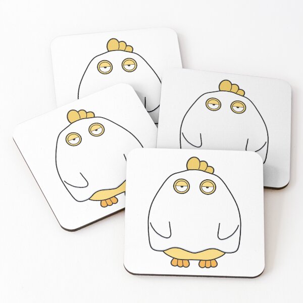 Item preview, Grumpy Ghost Chick (Chub-Chub) designed and sold by The Bored Chick by trep.
