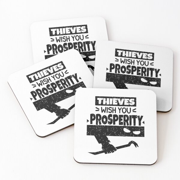 Item preview, Thieves Wish You Prosperity. Funny Dad Joke Design. designed and sold by ShirtShackDudes.