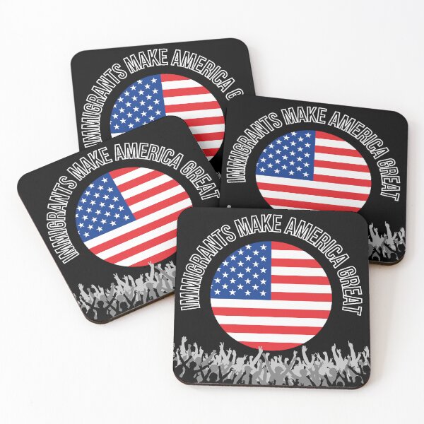 Item preview, "Immigrants Make America Great" T-Shirts designed and sold by piocreations.
