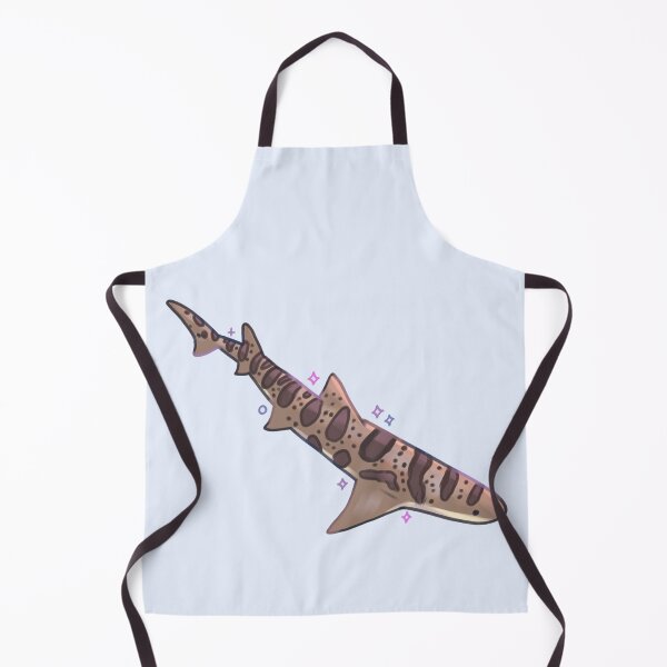 Item preview, leopard shark art designed and sold by Mayarartsy.