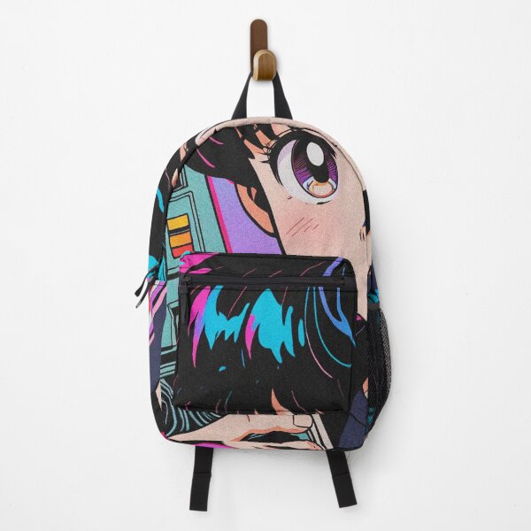 Item preview, Vaporwave Chibi Remix: Retro Anime Aesthetic 2.0 designed and sold by RetroRebootShop.