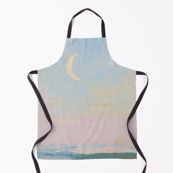 Artikelvorschau, Abstrakt Mond Landschaft Pastell Minimalistisch entworfen und verkauft von ArtHouseNiklas.