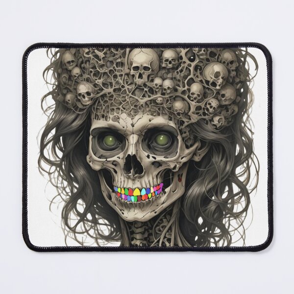 Item preview, Skull and colorful teeth designed and sold by designt1shirts.