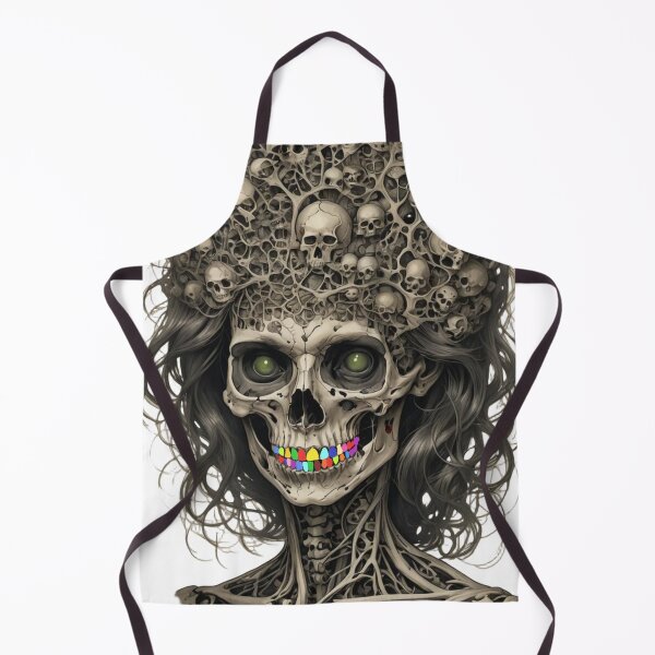 Item preview, Skull and colorful teeth designed and sold by designt1shirts.
