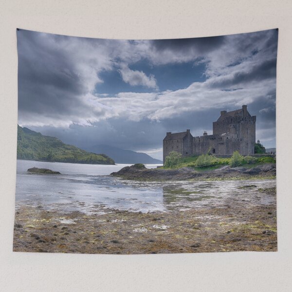 Item preview, Iconic Eilean Donan Castle designed and sold by Kasia Design.