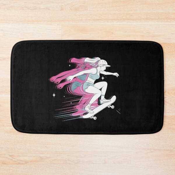 Item preview, Modern Trendy Skater Girl Skateboarding Skateboard Girls Gift  designed and sold by SOUFIANE1991.