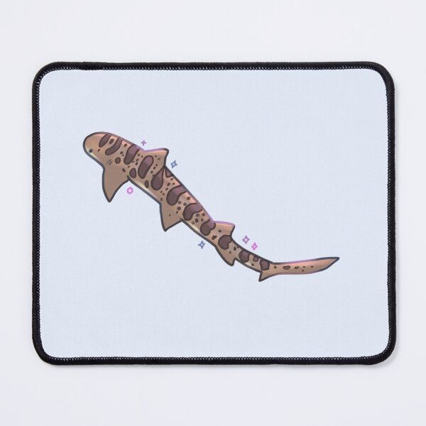 Item preview, leopard shark illustration designed and sold by Mayarartsy.