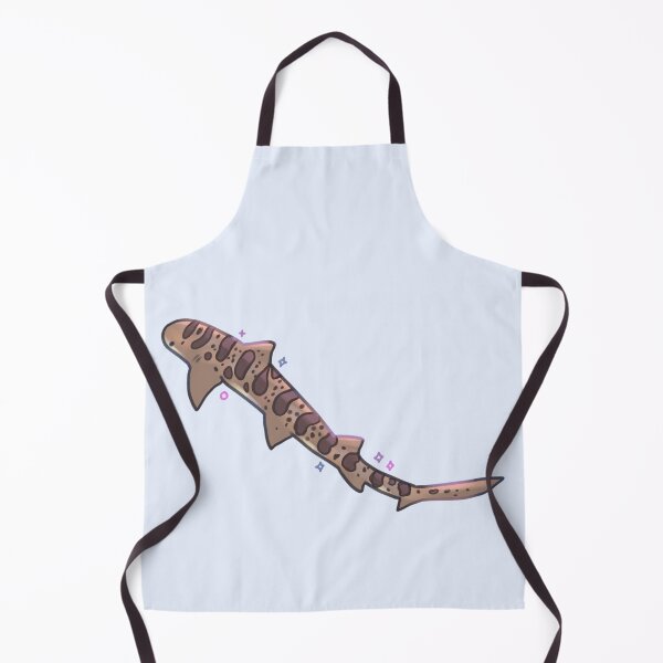 Item preview, leopard shark illustration designed and sold by Mayarartsy.