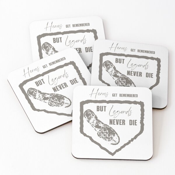 Item preview, Legends Never Die Sandlot Baseball Home Plate Vector Graphic Digital Art Illustration designed and sold by Digitising Booth.
