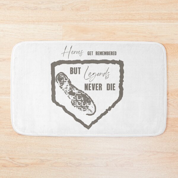 Item preview, Legends Never Die Sandlot Baseball Home Plate Vector Graphic Digital Art Illustration designed and sold by Digitising Booth.