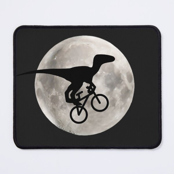 Item preview, Dino with Bicycle and Moon designed and sold by ULTRAMAX_DESIGN.