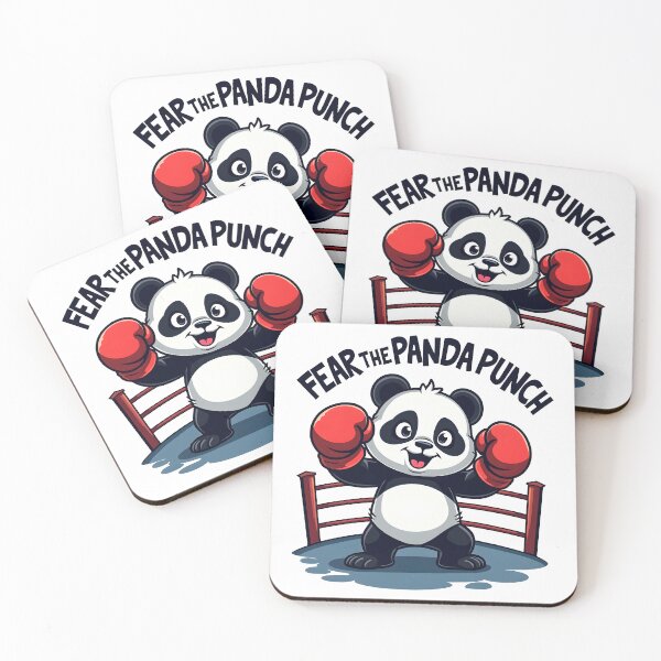 Item preview, A panda with boxing gloves: "Fear the Panda Punch" designed and sold by FoxyJags.