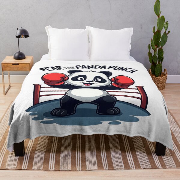 Item preview, A panda with boxing gloves: "Fear the Panda Punch" designed and sold by FoxyJags.