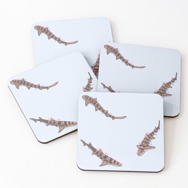 Item preview, leopard shark pack  designed and sold by Mayarartsy.