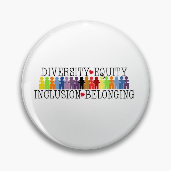 Item preview, Diversity Equity Inclusion Belonging  designed and sold by ColorFlowArt.