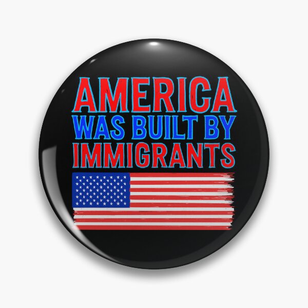 Item preview, America Was Built By Immigrants designed and sold by IHateDumplings.