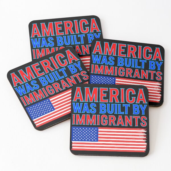 Item preview, America Was Built By Immigrants designed and sold by IHateDumplings.
