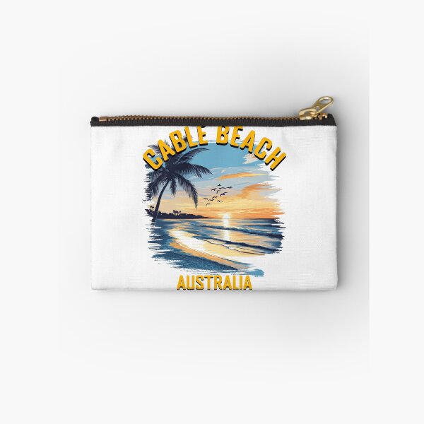 Item preview, Cable Beach - Australia (with Orange Lettering) designed and sold by VelvetRoom.