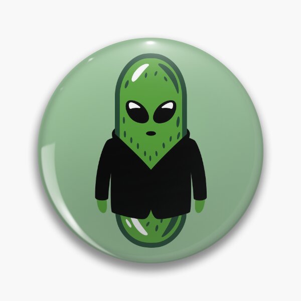 Item preview, Alien Pickle In A Nifty Vest designed and sold by SubtleSplit.