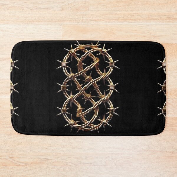 Item preview, Golden Barbed Wire Pattern designed and sold by Glam-OOTD.
